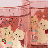 Konges Slojd 2 Pack Glitter Cups- Rose Cat