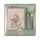 Konges Slojd My Stationery Box- Dino Moss