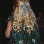 Konges Slojd Yvonne Christmas Dress- Hunter Green