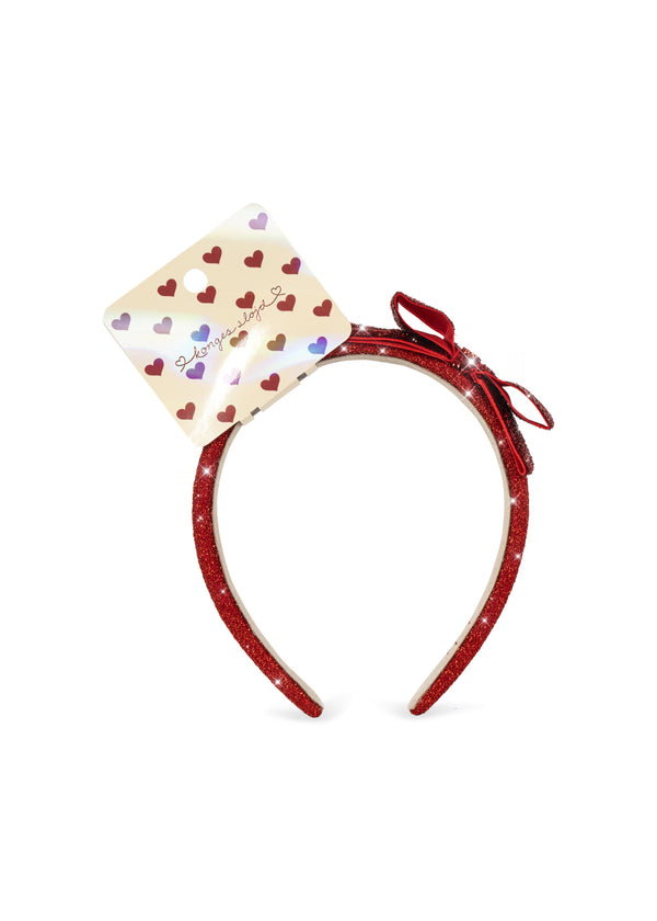 Velvet Bow Headband