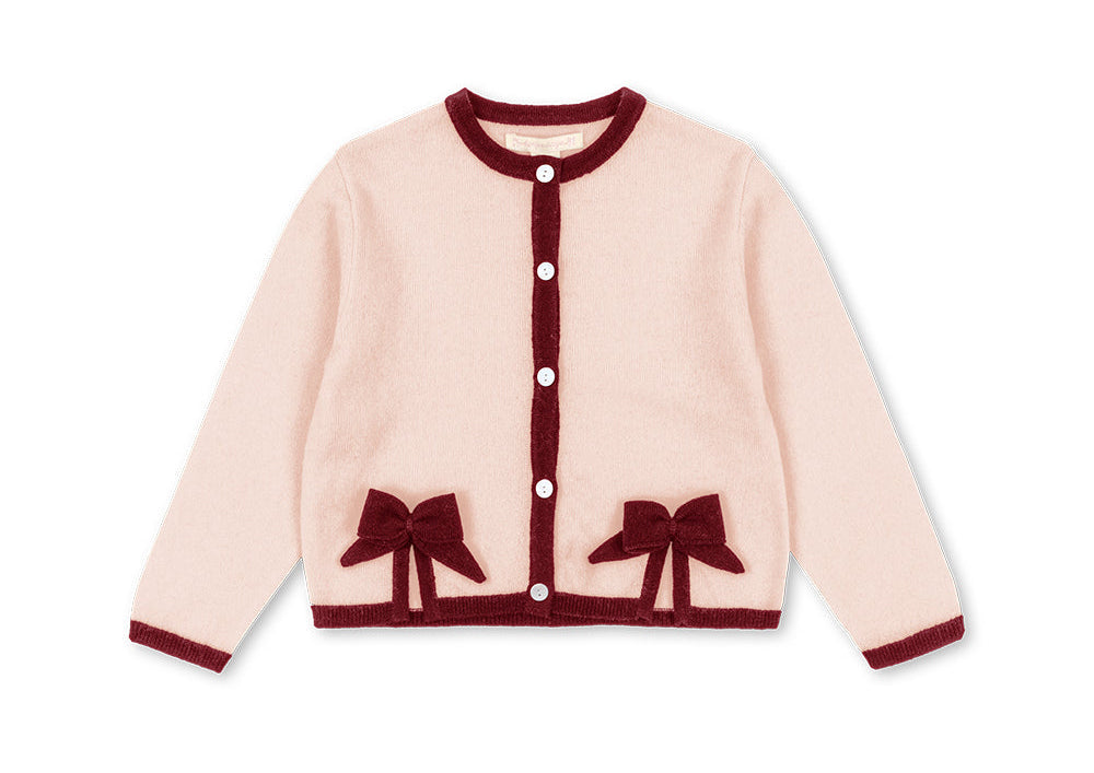 Konges Slojd Alette Cardigan- Pale Blush