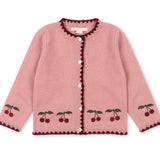 Konges Slojd Collette Cardigan- Pale Blush