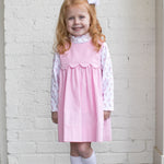 Lullaby Set Tiny Tot Turtleneck- Candy Cane Lane Pink