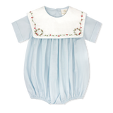 Lullaby Set Christian Bubble- Blessings Blue Batiste