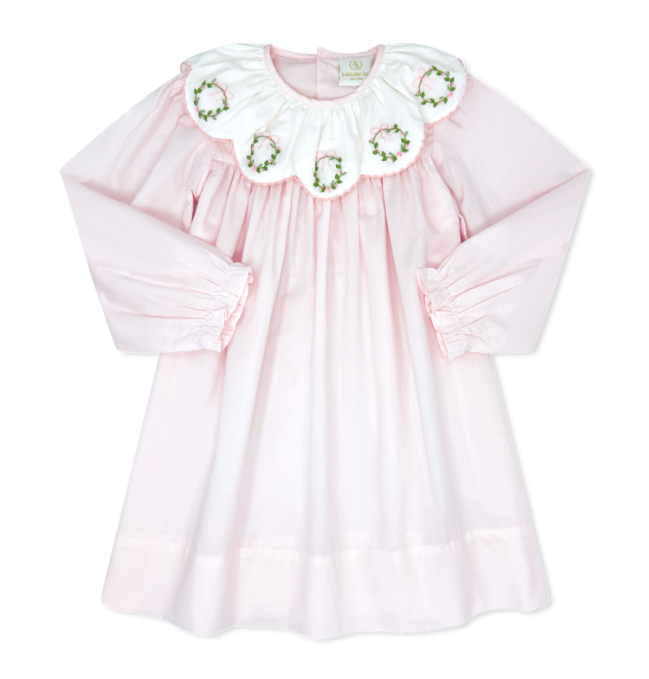 Lullaby Set Chloe Dress- Blessings Pink Batiste