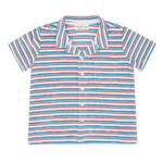 Minnow MUR Stripe French Terry Polo