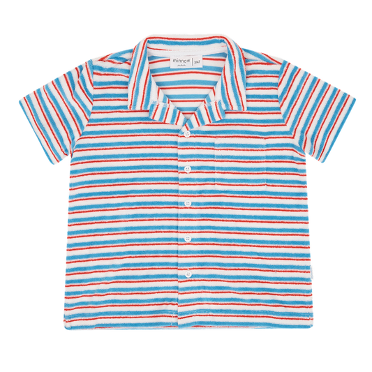 Minnow MUR Stripe French Terry Polo