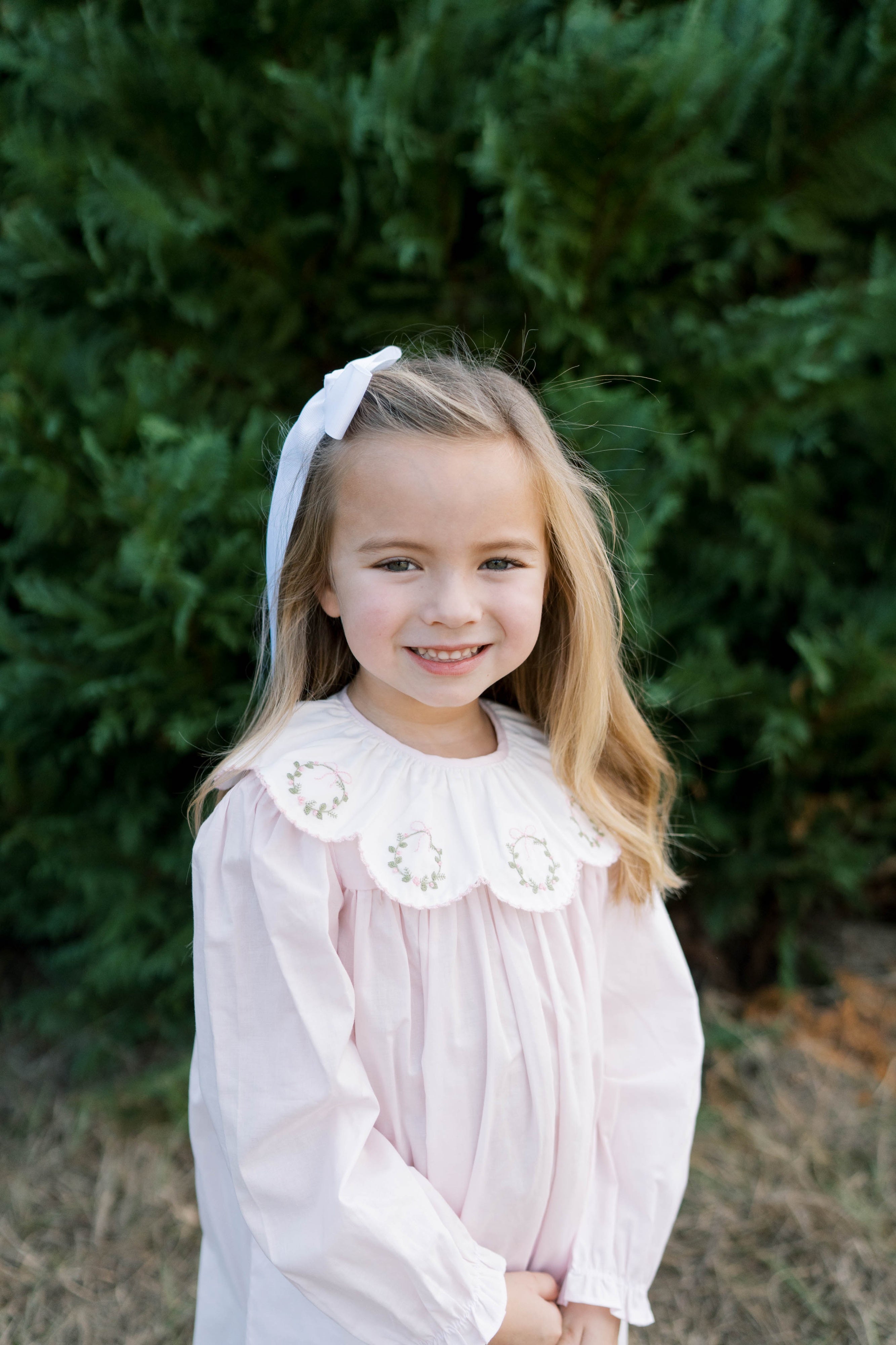 Lullaby Set Chloe Dress- Blessings Pink Batiste