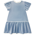 Lullaby Set Harper Dress- Beaufort Blue Velvet