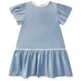 Lullaby Set Harper Dress- Beaufort Blue Velvet