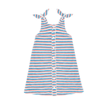 Minnow MUR Stripe French Terry Tie Knot Dress