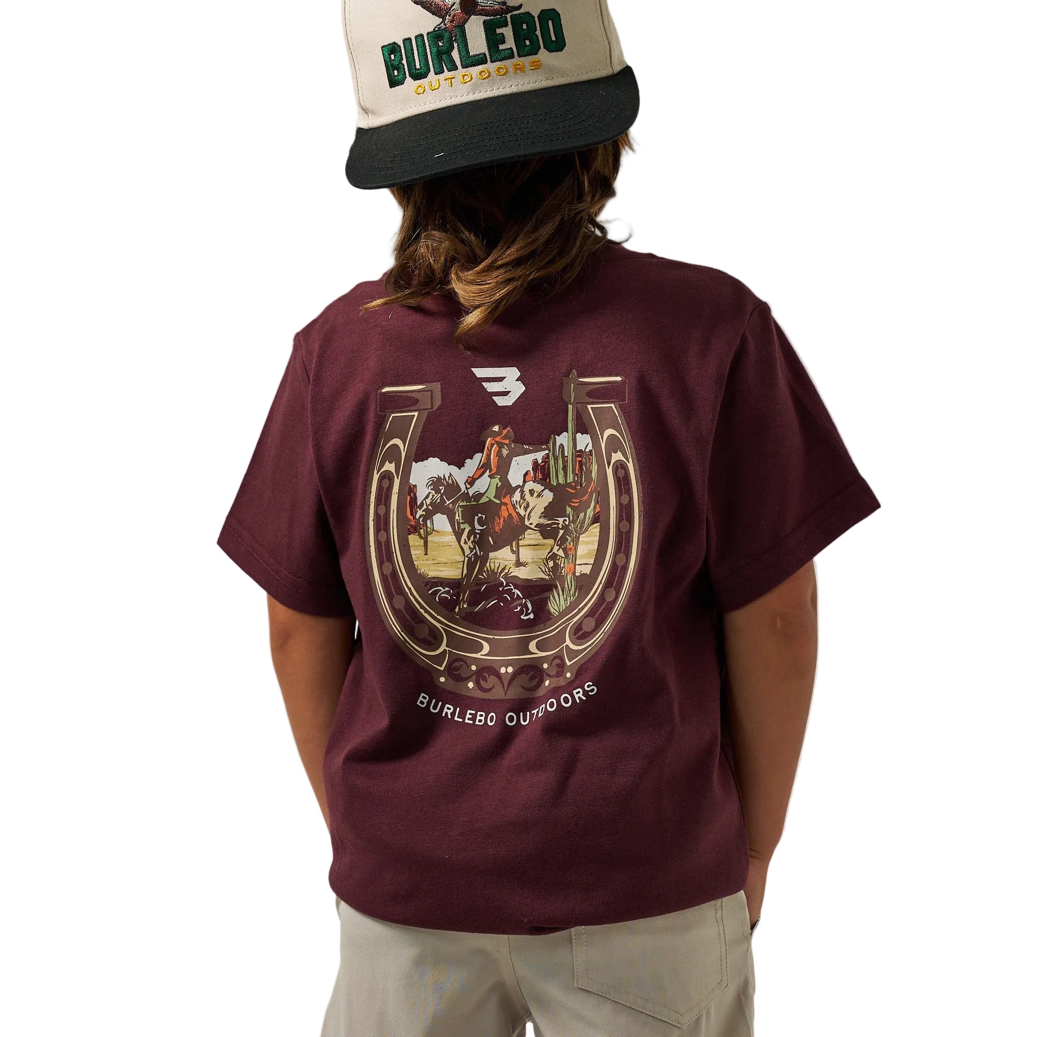 Burlebo Youth Tee- Horseshoe