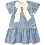 Lullaby Set Harper Dress- Beaufort Blue Velvet
