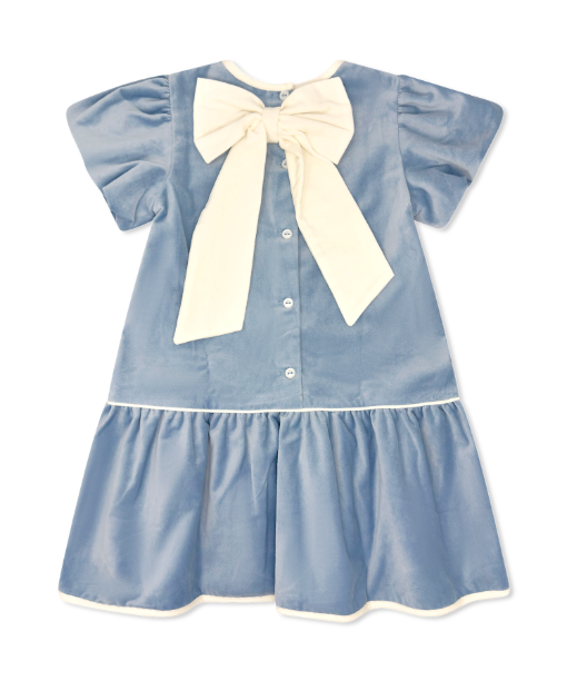 Lullaby Set Harper Dress- Beaufort Blue Velvet