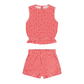 Strawberry Gingham Terry Set