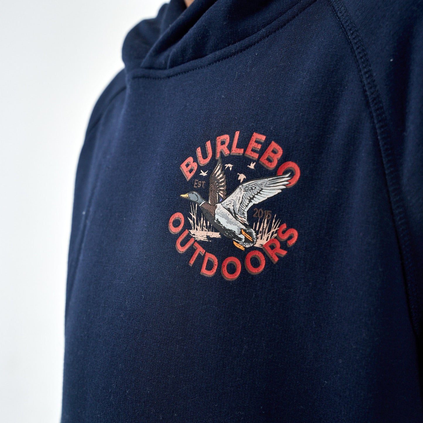 Old School Duck Hunt Fleece Hoodie