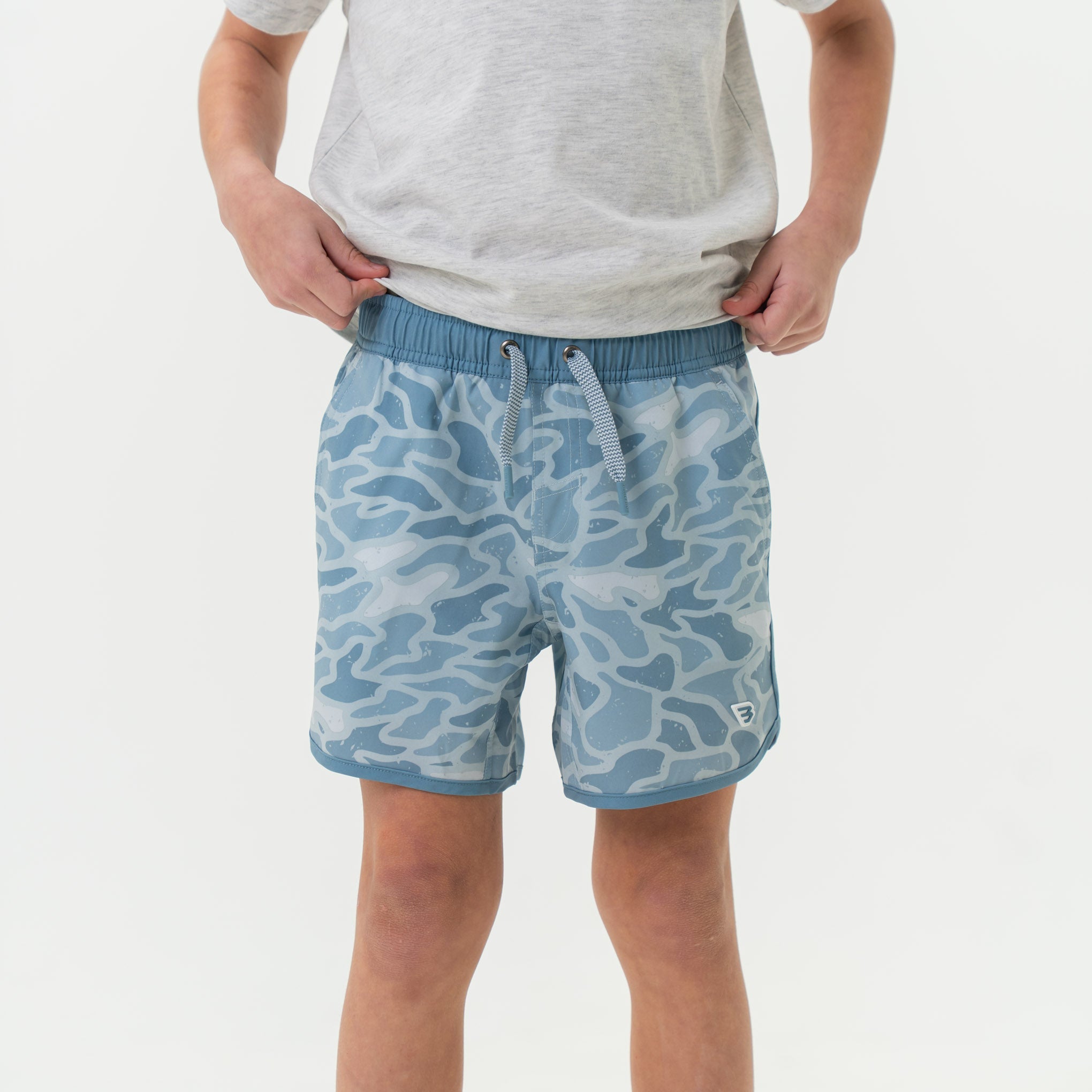 Burlebo Seaside Camo Swim Trunks