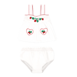 Minnow Heart Pocket Top and Bloomer Set
