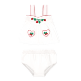 Minnow Heart Pocket Top and Bloomer Set