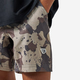 Burlebo Youth Youth Athletic Short- Splatter Camo