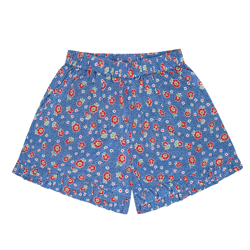 Minnow Navy Floral Shorts