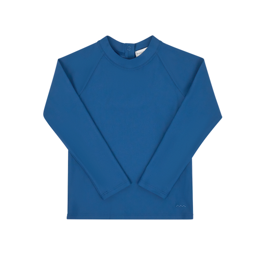 Minnow Unisex Navy Peony Rashguard