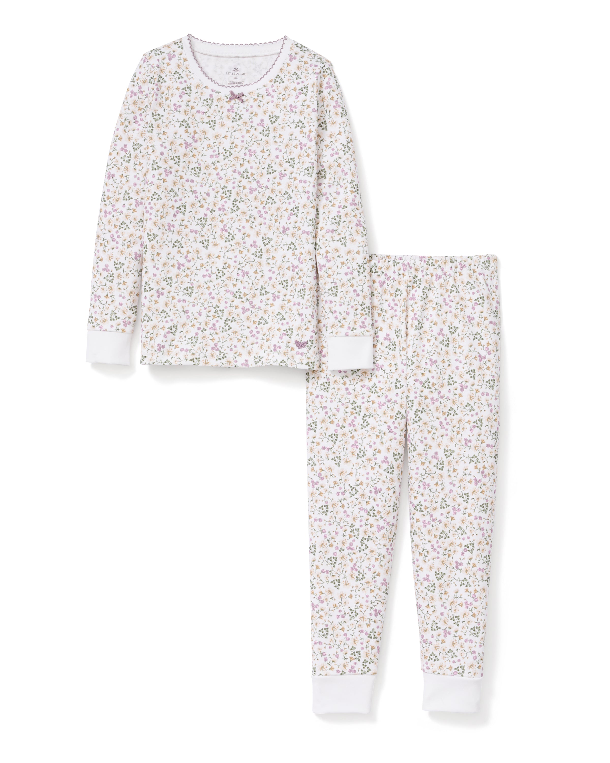 Petite Plume Meadow Bloom Snug Fit Pajamas
