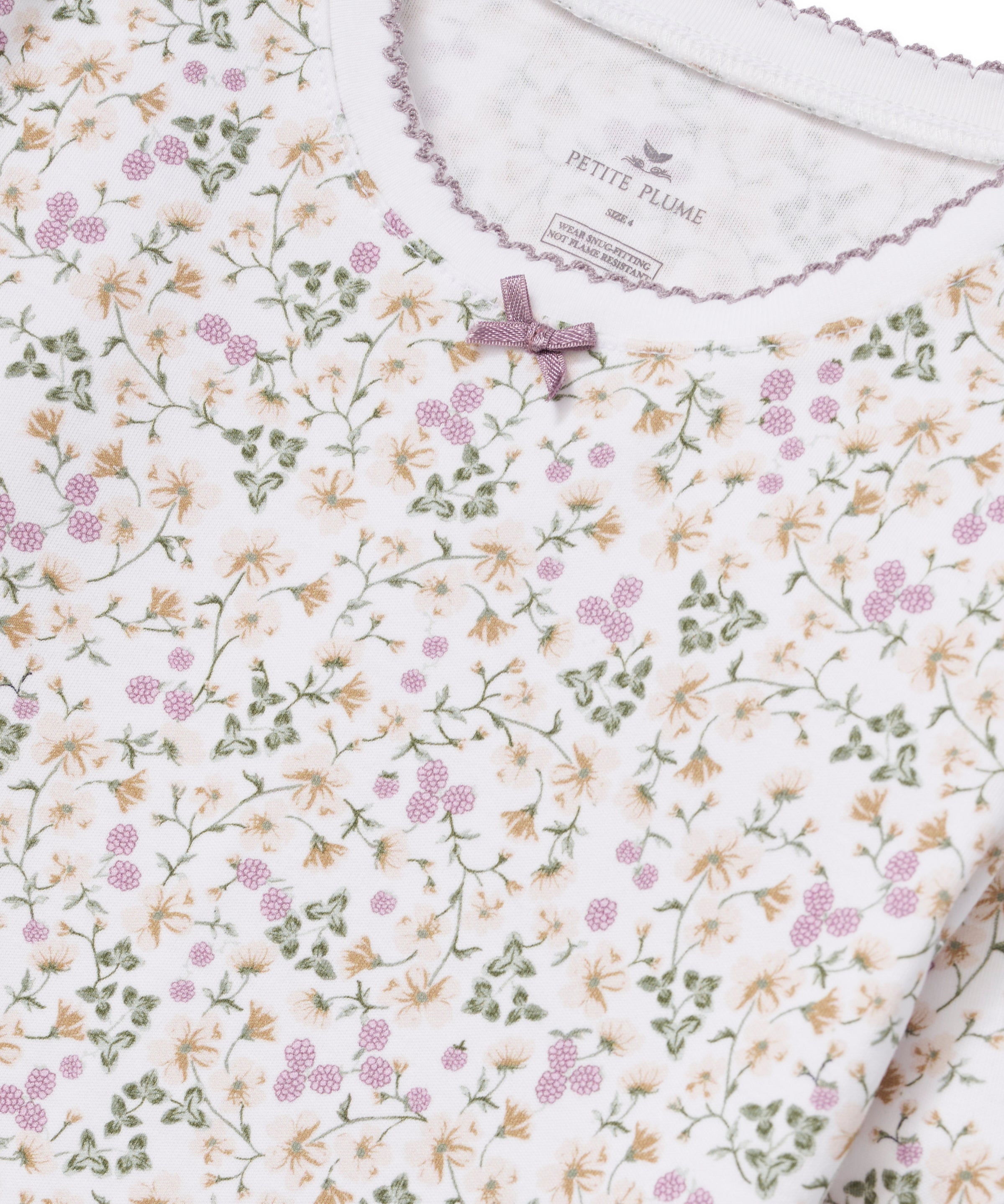 Petite Plume Meadow Bloom Snug Fit Pajamas