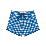 Minnow Navy Gingham Boardie