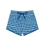 Minnow Navy Gingham Boardie