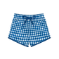 Minnow Navy Gingham Boardie
