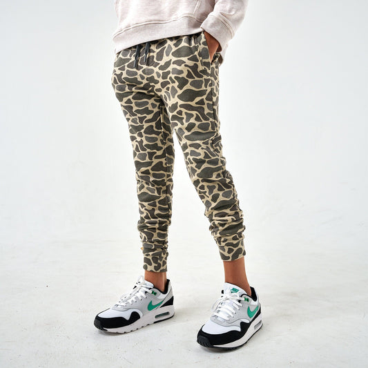 Burlebo Classic Deer Camo Fleece Jogger