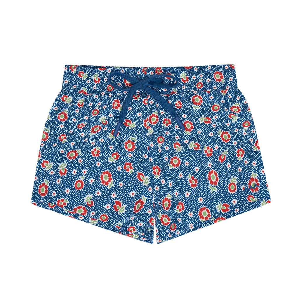 Minnow Navy Floral Boardie