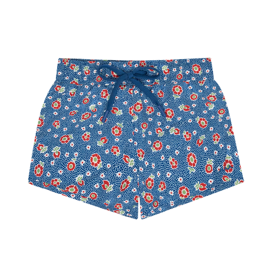 Minnow Navy Floral Boardie
