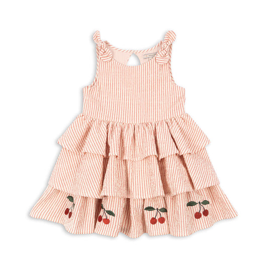 Konges Slojd- Ellie Dress Amour Stripe