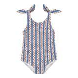 Minnow Strawberry Fields Tie Knot One Piece