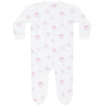 Nellapima Pink Pumpkin Patch Zipper Footie