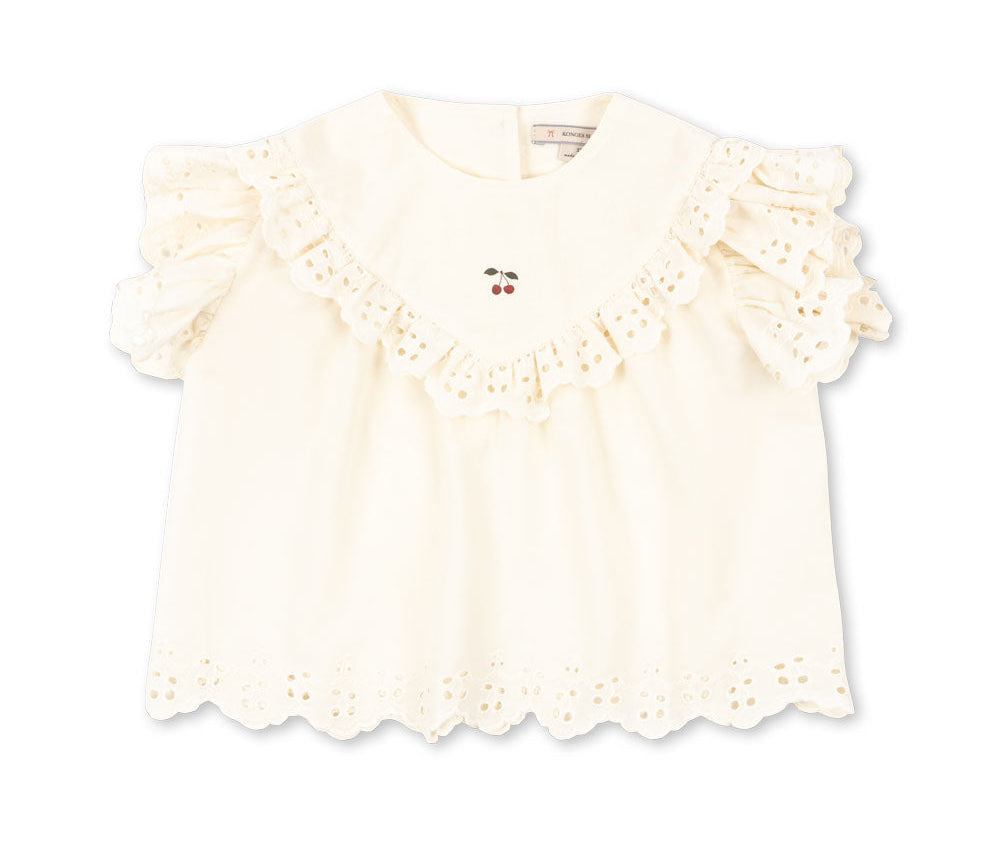 Konges Slojd Posey Top- Antique White