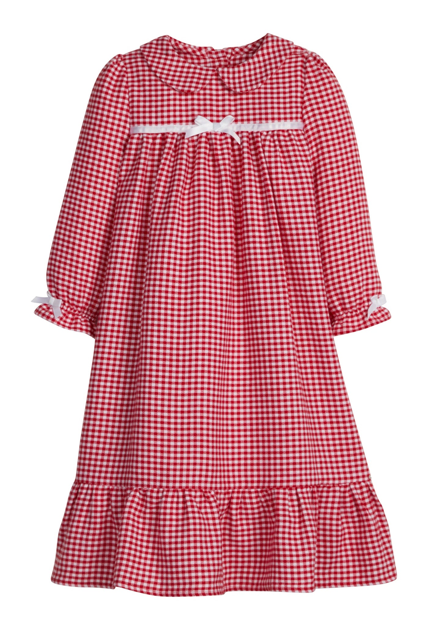 Little English Classic Nightgown- Red Gingham