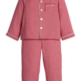 Little English Classic Pajama Set- Red Gingham