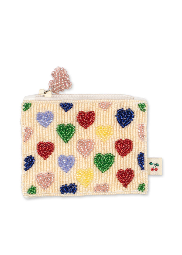 Beaded Wallet- Coeur Colore