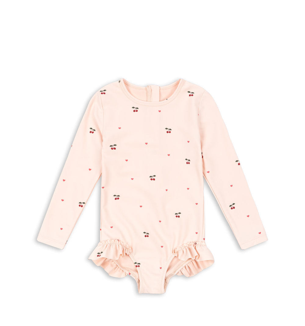 Konges Slojd Merle Swimsuit- Cherry Coeur Rose