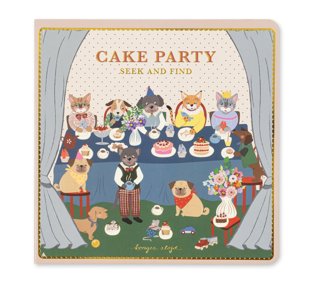 Konges Slojd Cake Party Seek and Find Book