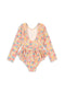 Municci Long Sleeve Swimsuit- Fio Cala