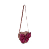Konges Slojd Tut Bow Shoulder Bag- Sangria