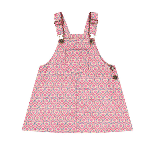 Konges Slojd Frankie Overall Dress- Felice Rose
