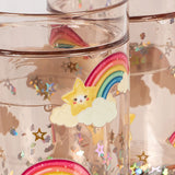 Konges Slojd 2 Pack Glitter Cups- Rainbow