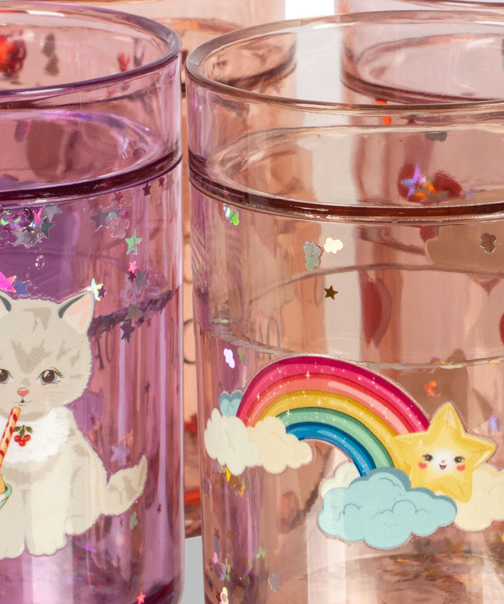 Konges Slojd 4 Pack Glitter Cups- Multi Glitter