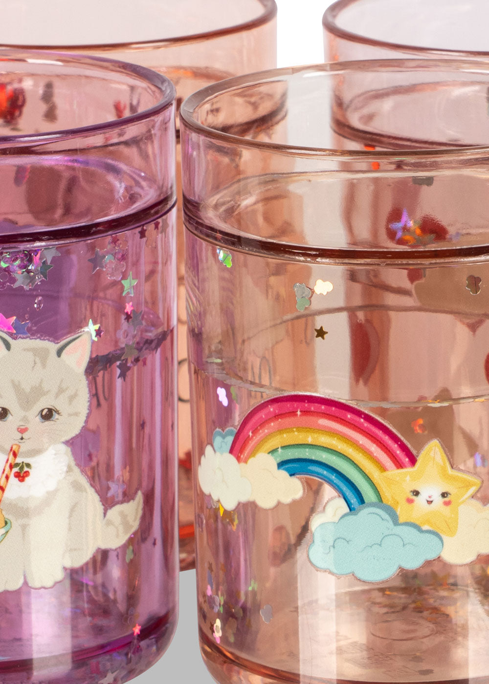 Konges Slojd 4 Pack Glitter Cups- Multi Glitter