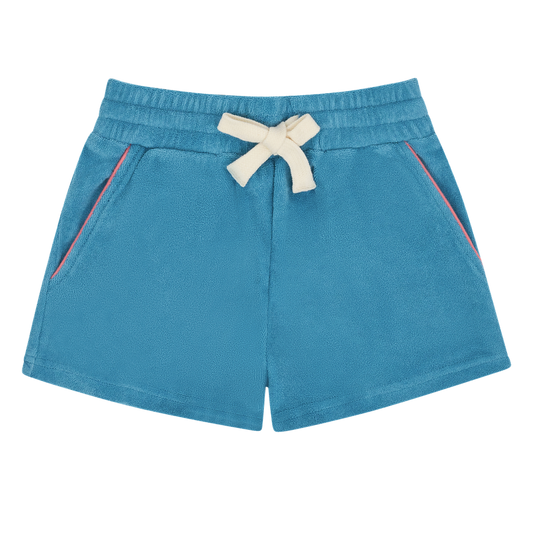 Minnow Niagara Blue French Terry Shorts
